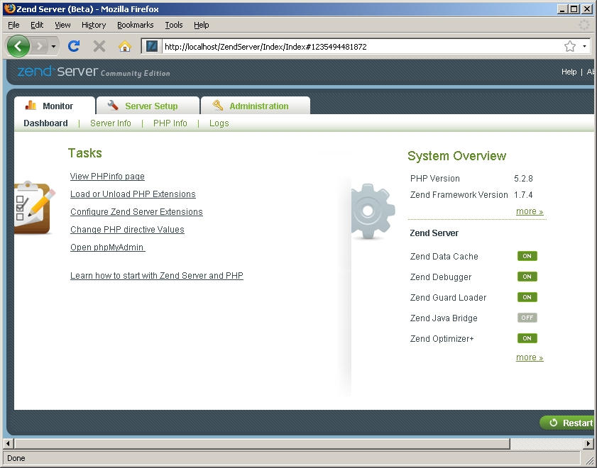 Zend Server Community Edition