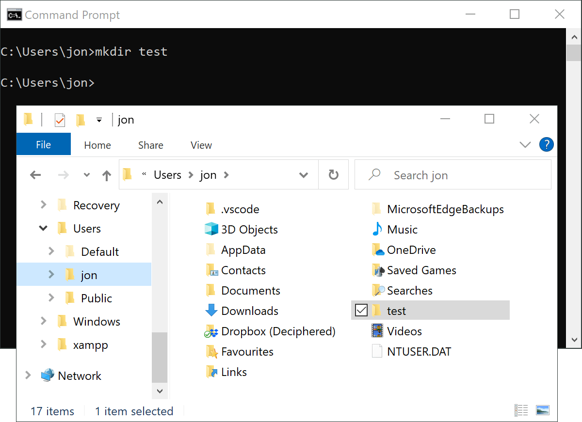 Learn how to use the Windows Command Prompt or command line a simple
