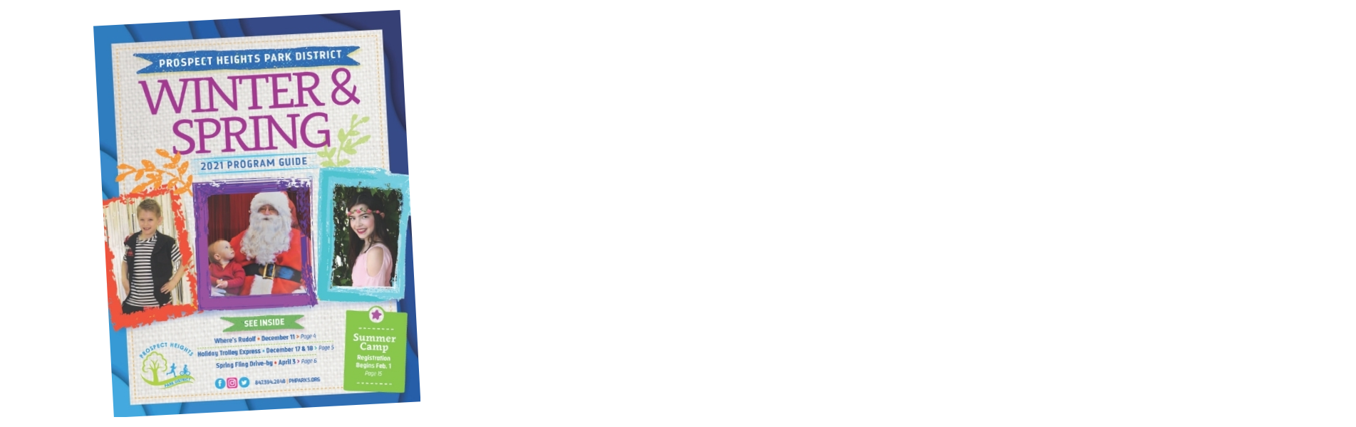 Prospect Heights Park District Explore Fun With Us!