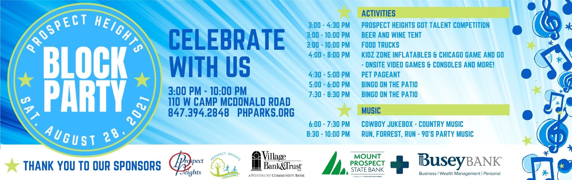 Prospect Heights Park District Explore Fun With Us!