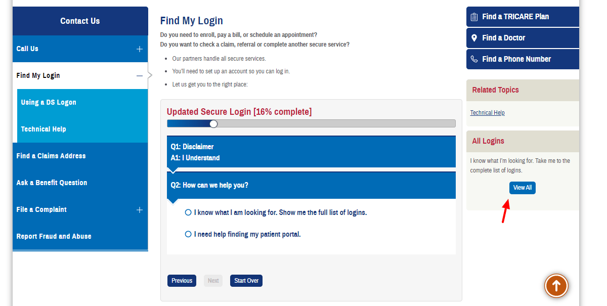 tricare.mil Tricare Online Login PHP Fact