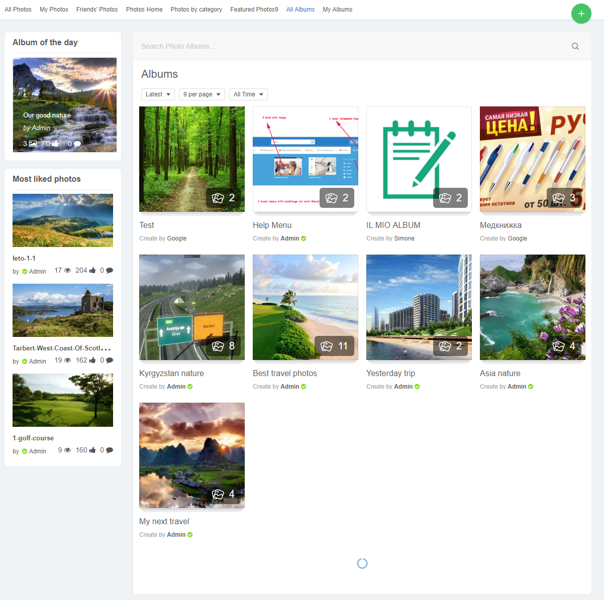 Advanced Photo/Albums phpFox Store