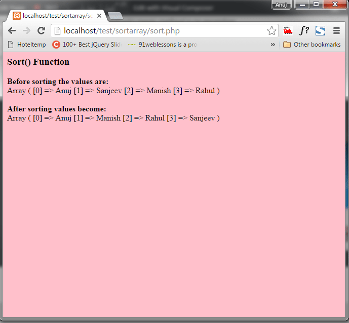 Sorting Arrays in PHP PHPGurukul