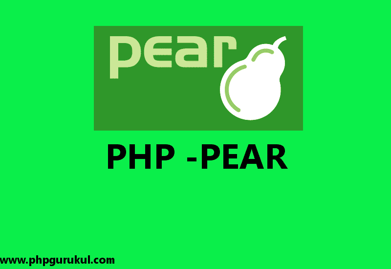 PHP PEAR PHPGurukul