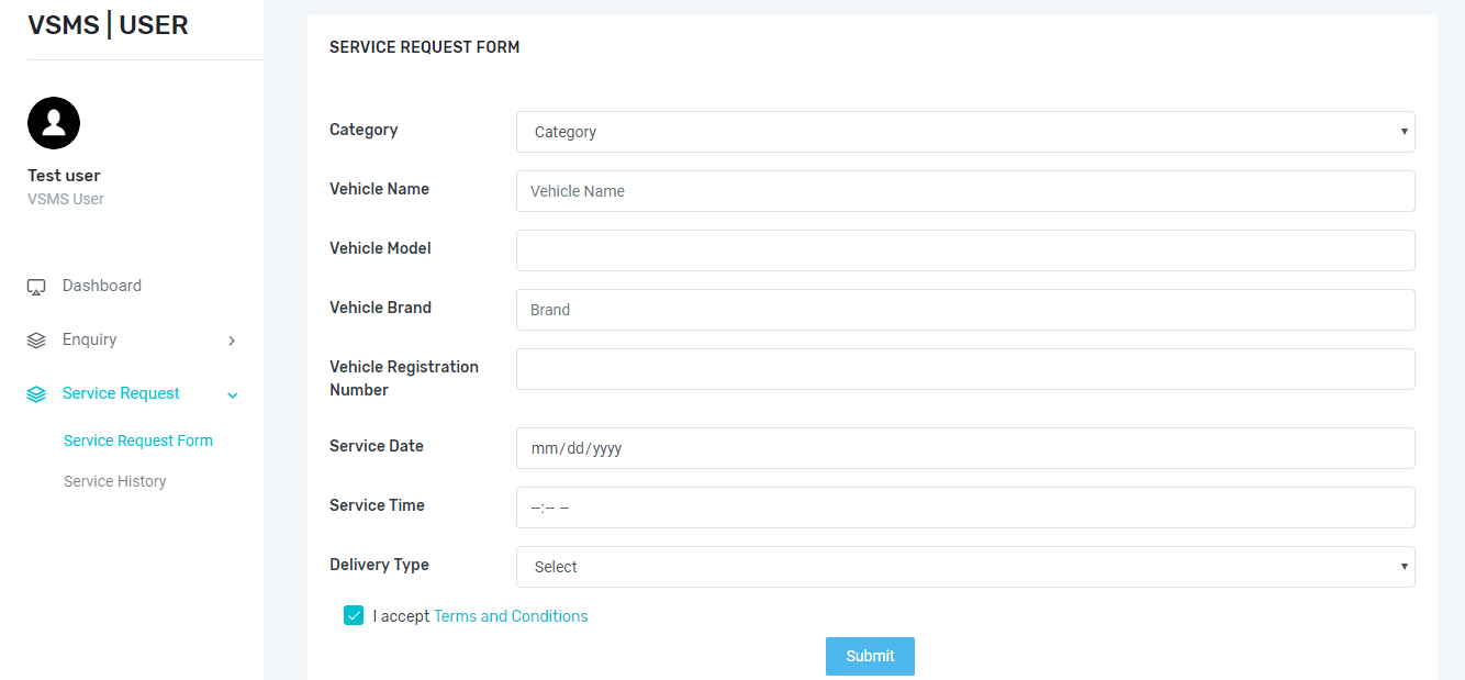 Vehicle Service Management System Using PHP and MySQL LaptrinhX