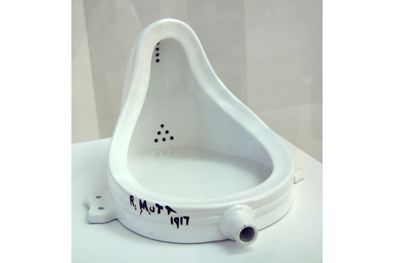 Urinal art project commemorates Duchamp's Fountain PHPI Online