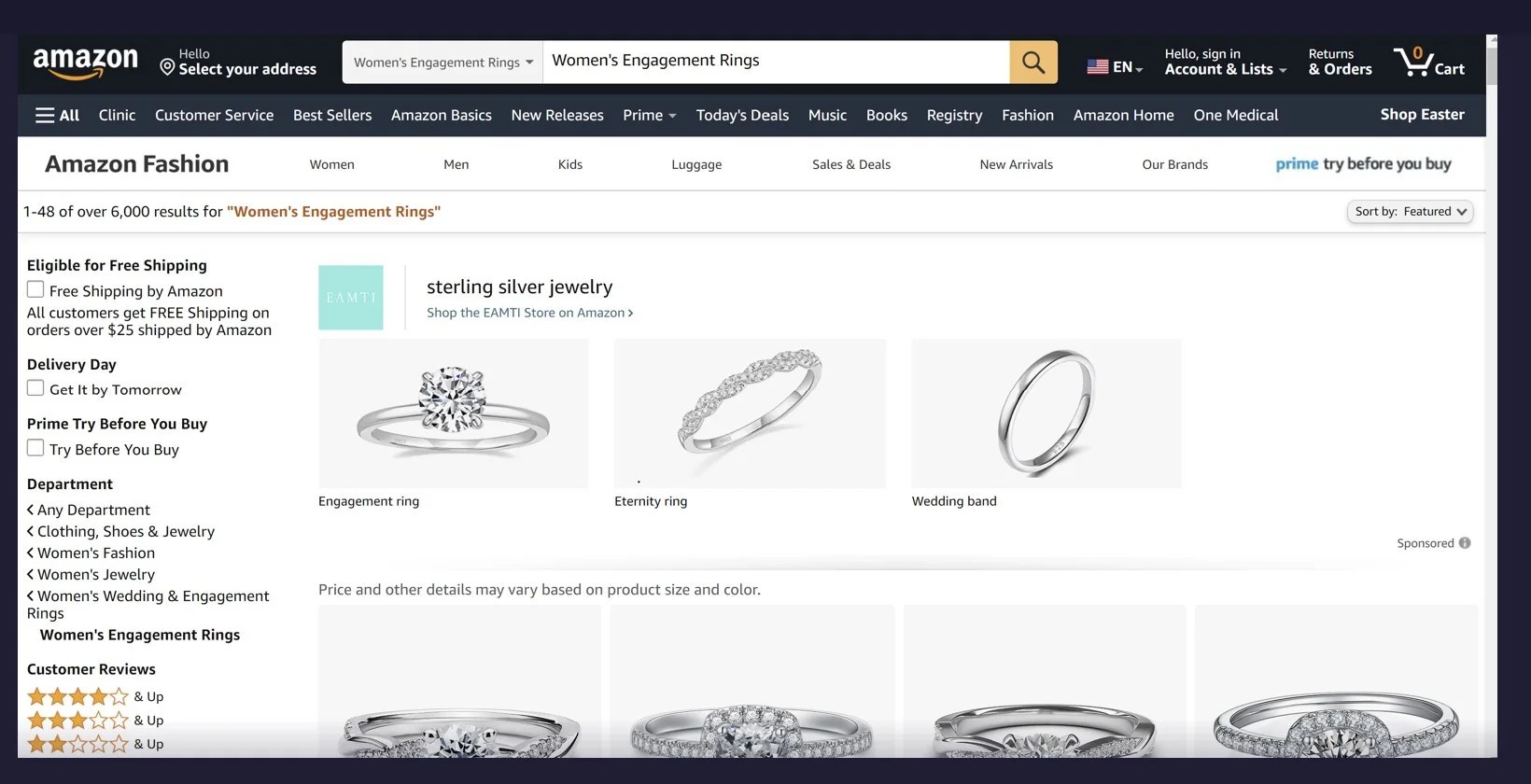 Selling Jewelry on Amazon Application Process