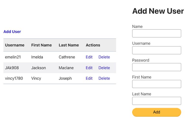 PHP CRUD with MySQL Phppot