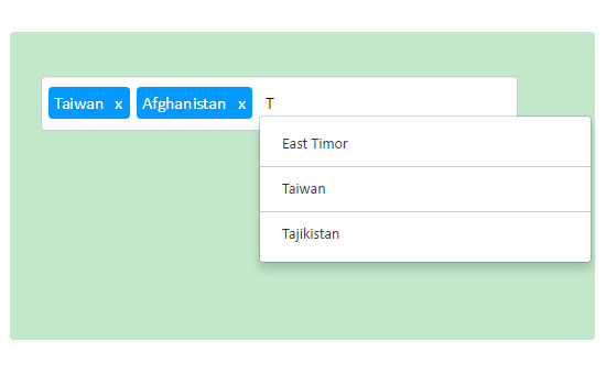 Tags using Bootstrap Tags Input Plugin with Phppot