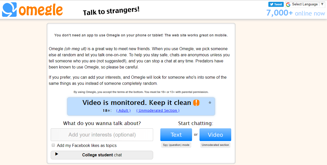 Top 11 Free online video chat rooms 100 Free to Chat