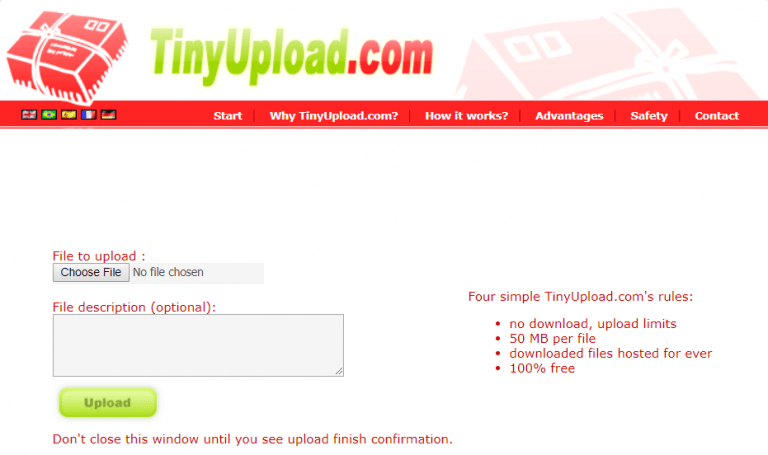 Upload File Upload files, for free, securely, and.