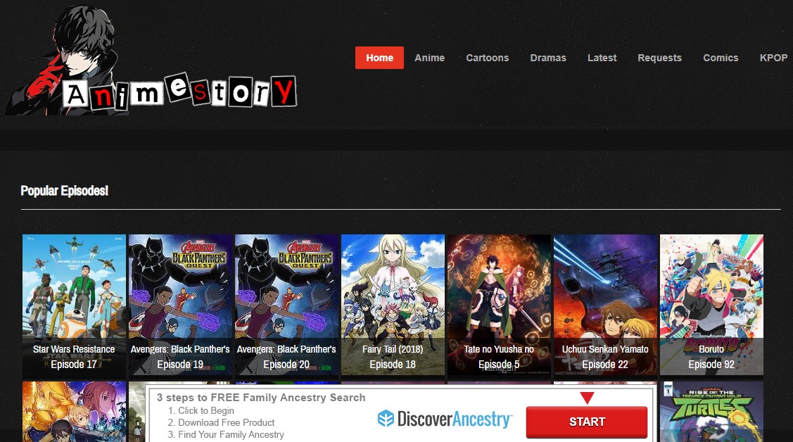 Justdubs Site to watch free anime episodes & Justdubs alternatives 2021