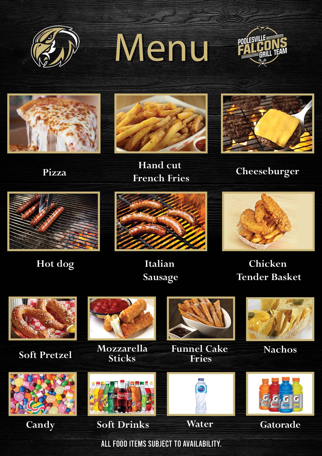 Concessions Poolesville High School Booster Club