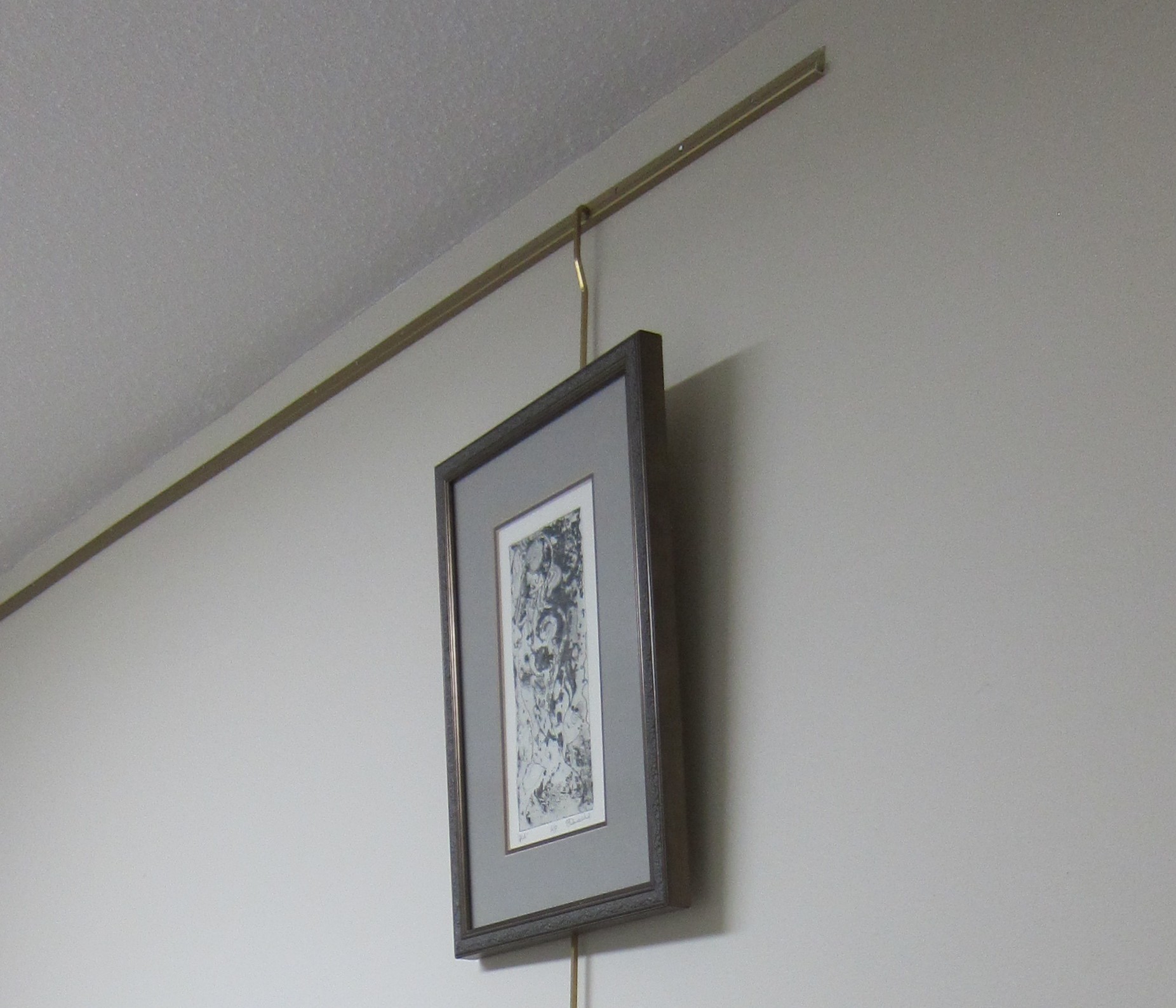 Brass Picture Hanging System Picture Hanging Rods French Gallery