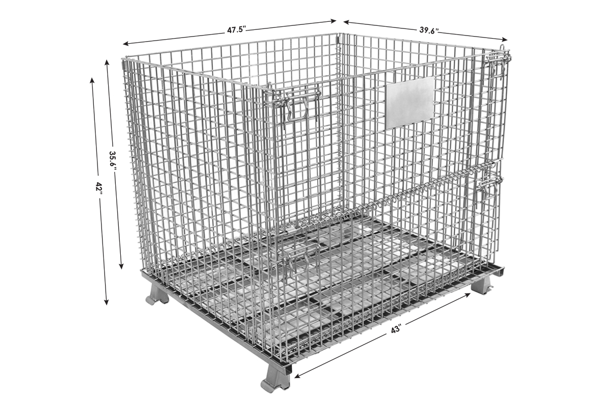 XL Industrial Wire Containers, Wire Baskets PHS Wire