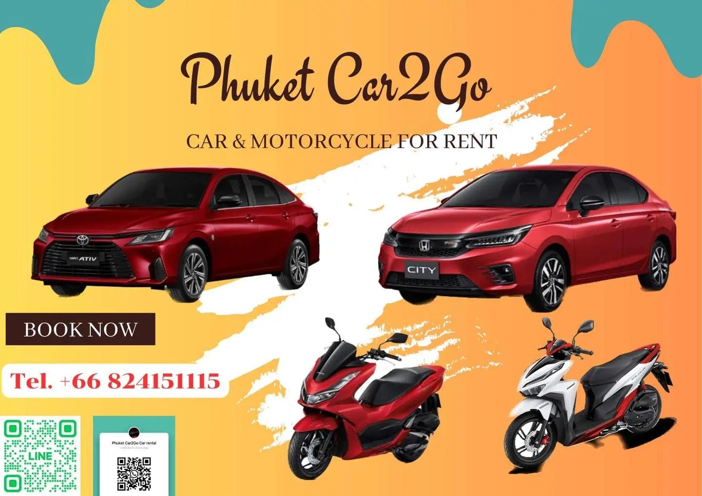 Phuket Car Rental FREE airport (HKT) delivery & collection