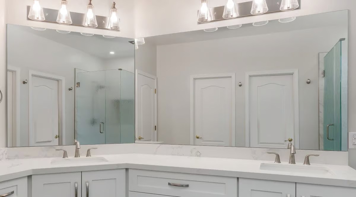 Ideal Height For Bathroom Mirror Placement Over Vanity