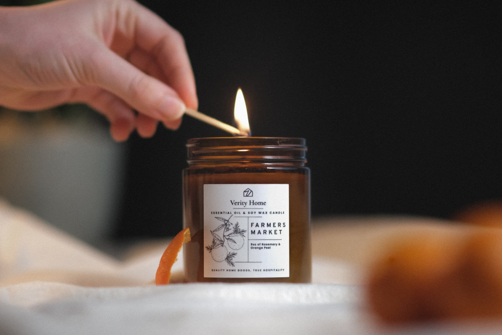Farmer's Market Essential Oil Candle Phylicia Masonheimer