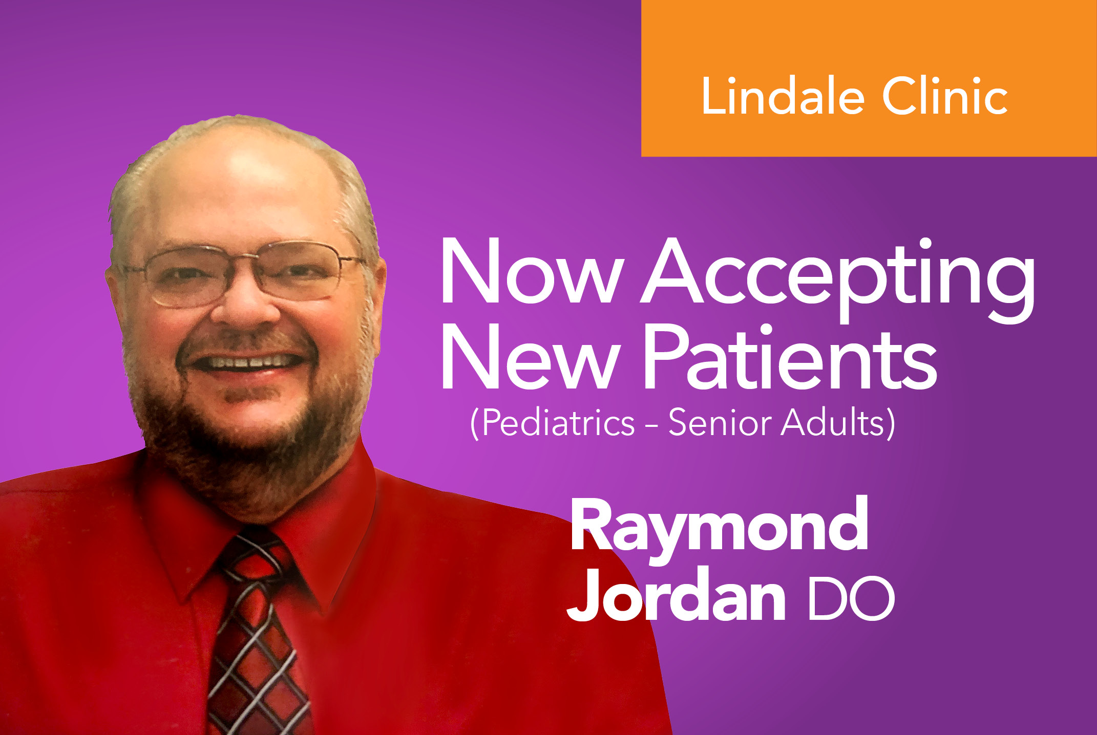 Raymond Jordan, DO joins Lindale Medical Clinic Health