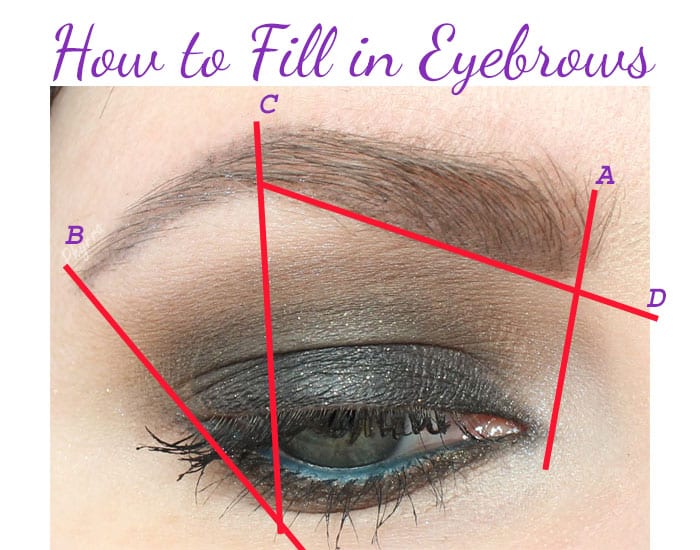 How to Fill in Eyebrows I show you how to fill in eyebrows with