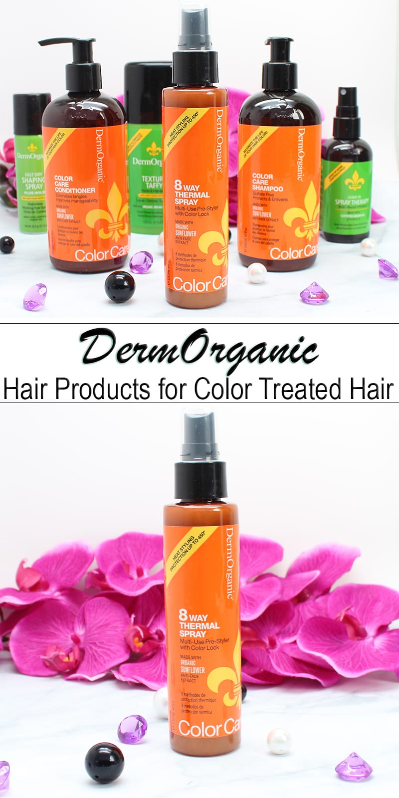 Color Care Hair Care Organic products for color treated hair