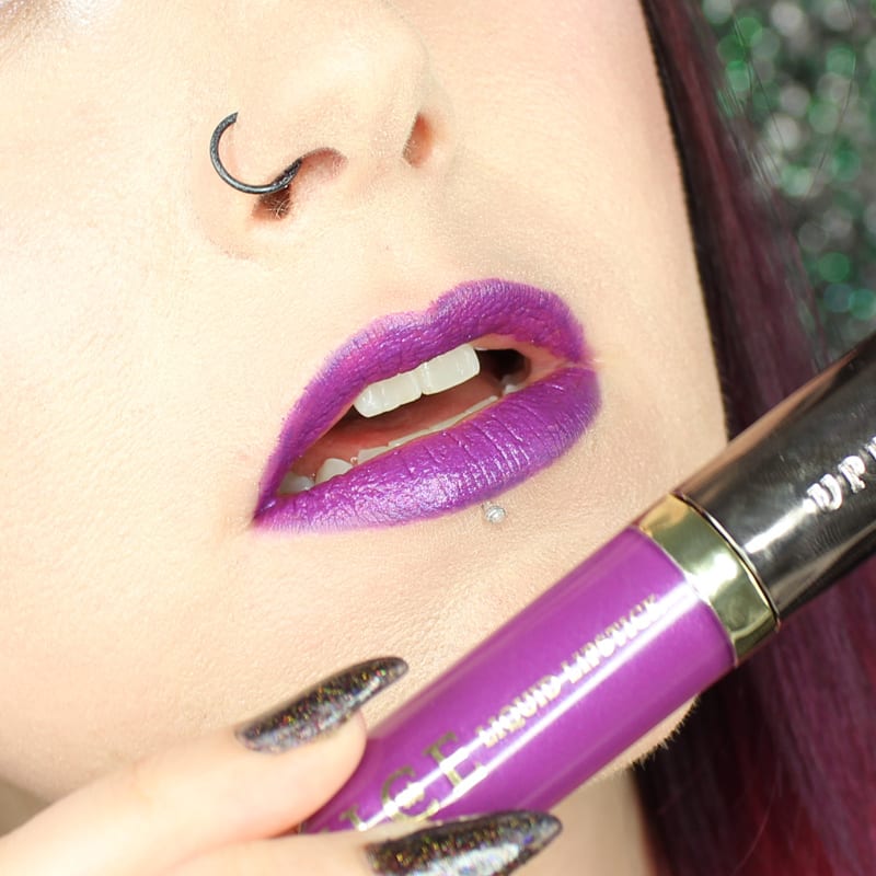 Urban Decay Vice Liquid Lipsticks, Swatches on Pale Skin