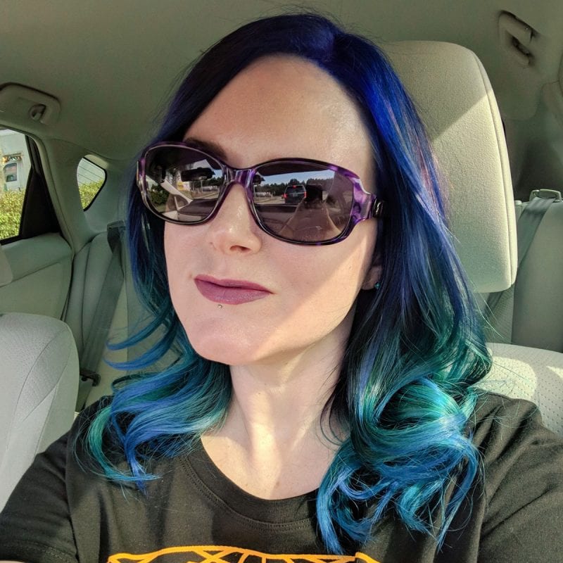 Pulp Riot Neon Electric Nirvana Hair UV Reactive Hair Dye