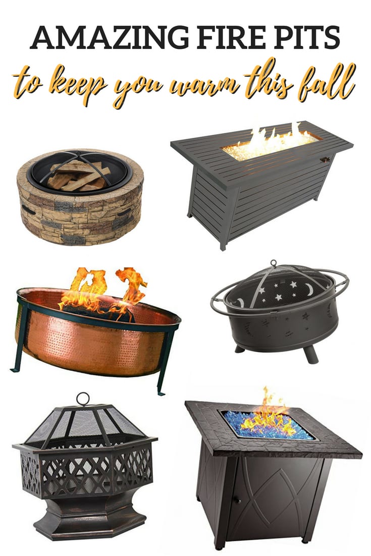 Amazing Fire Pits to Keep You Warm This Fall All from Amazon!
