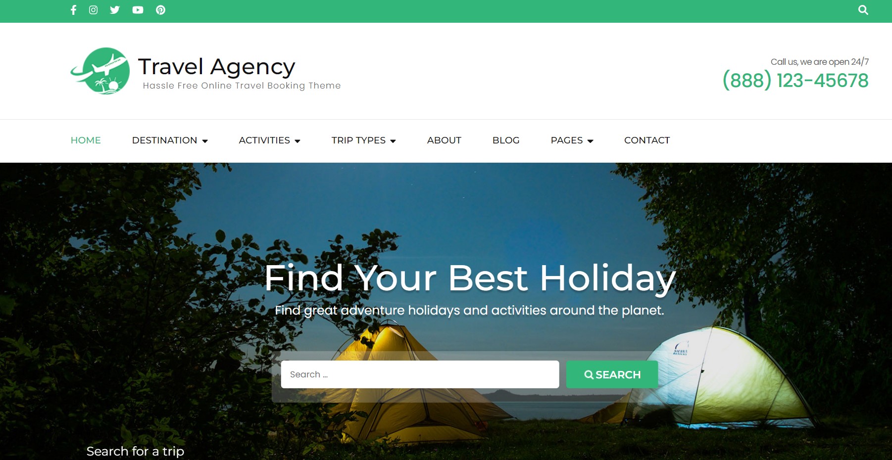 Pick The Best Travel Agency WordPress Theme for 2024