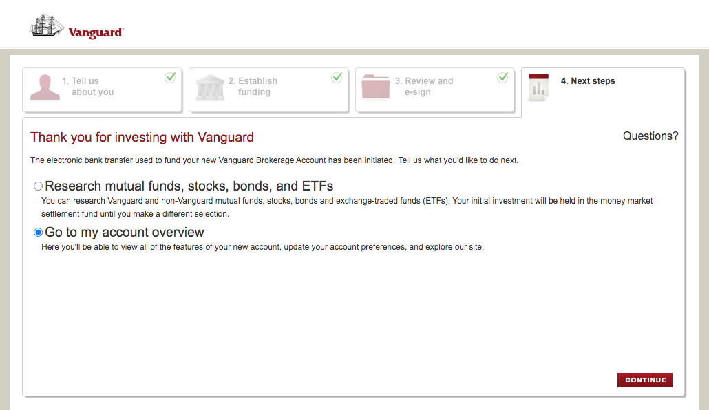 How To Open A Taxable Account At Vanguard Physician Finance Basics