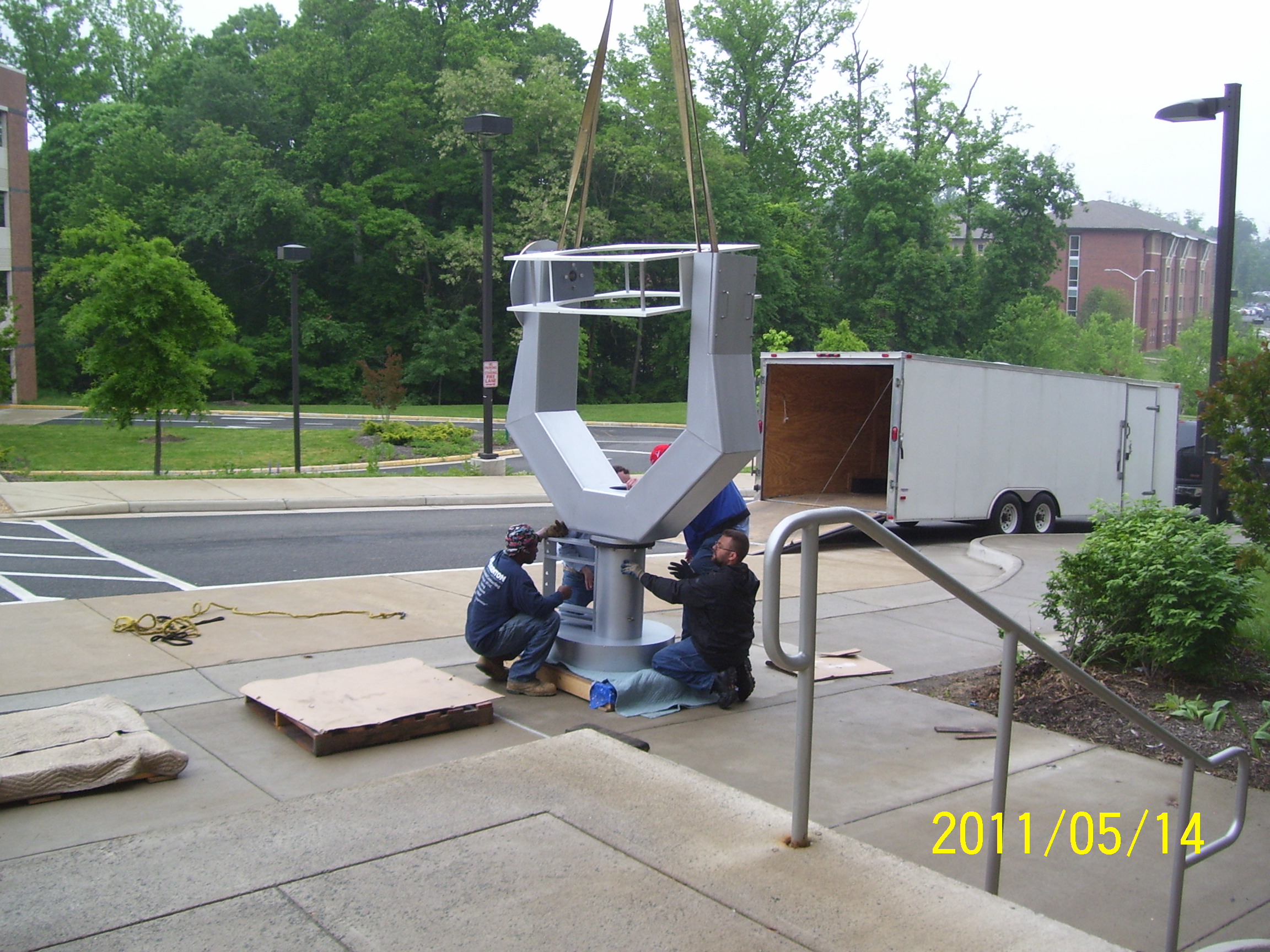 Pictures from GMU Telescope Install