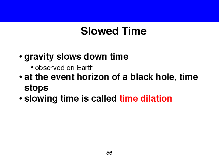 3. Slowing time Atomic clocks experiment proves time dilation