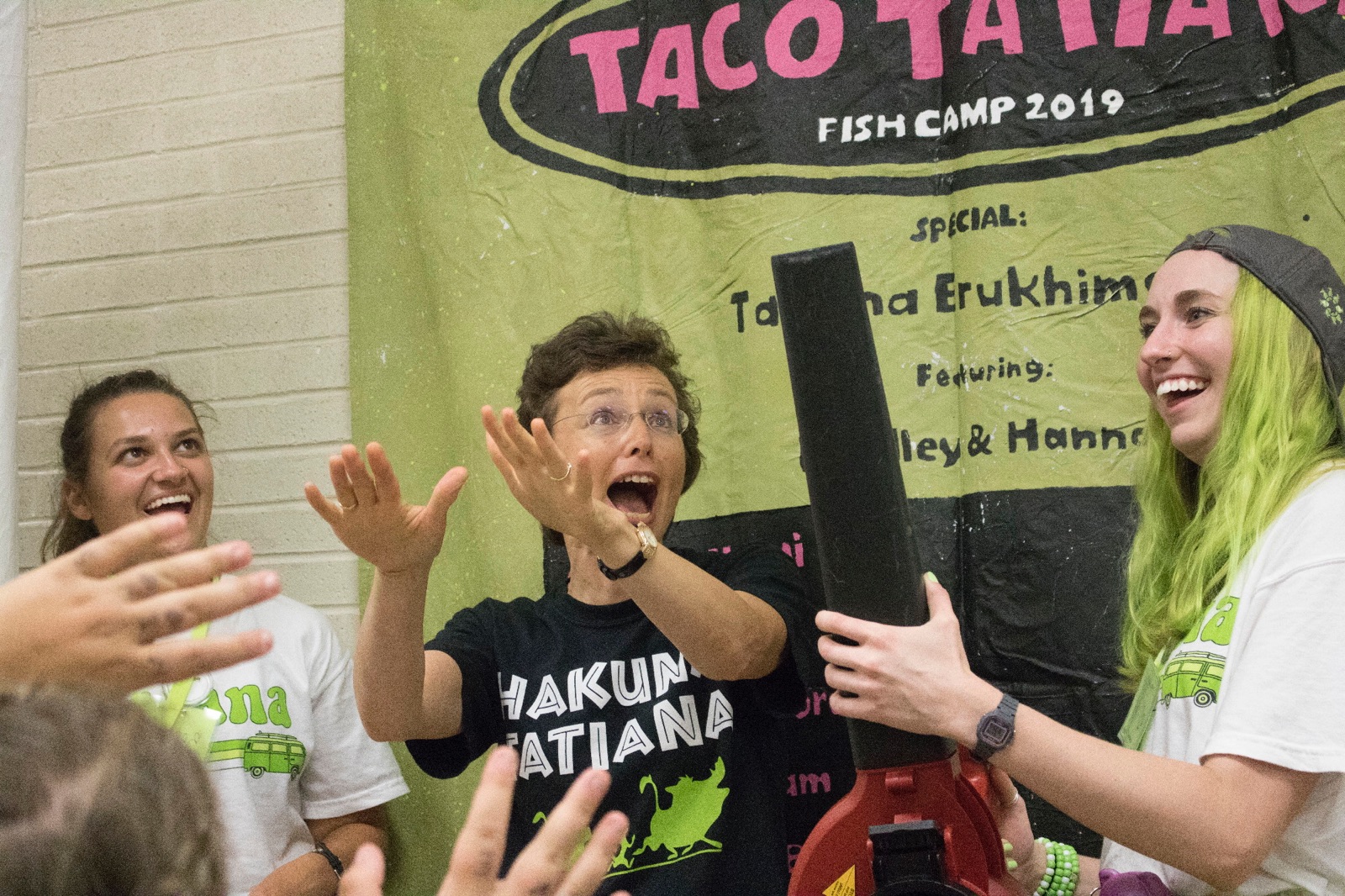 Freshmen Met Fish Camp 2019 Namesake Dr. Tatiana Erukhimova TAMU