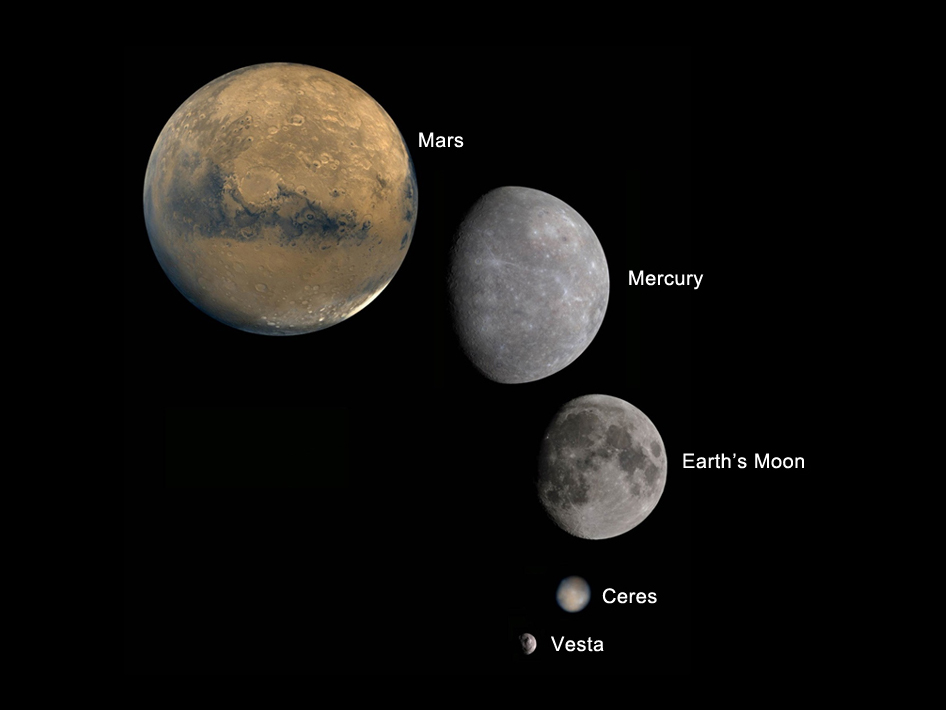 physicsgg Βίντεο η εντυπωσιακή θέα του αστεροειδούς Vesta
