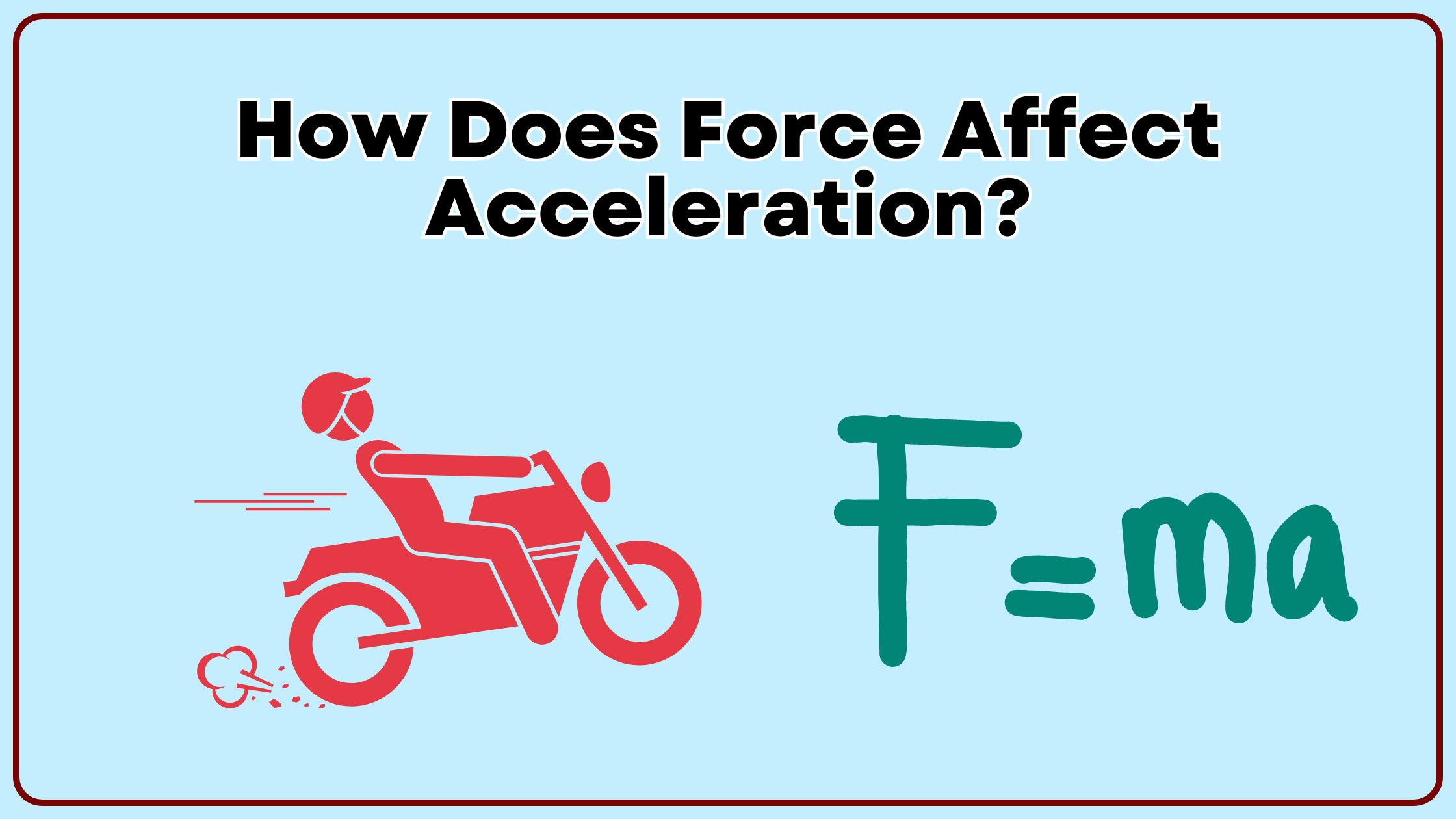 How Does Force Affect Acceleration? PhysicsGoEasy