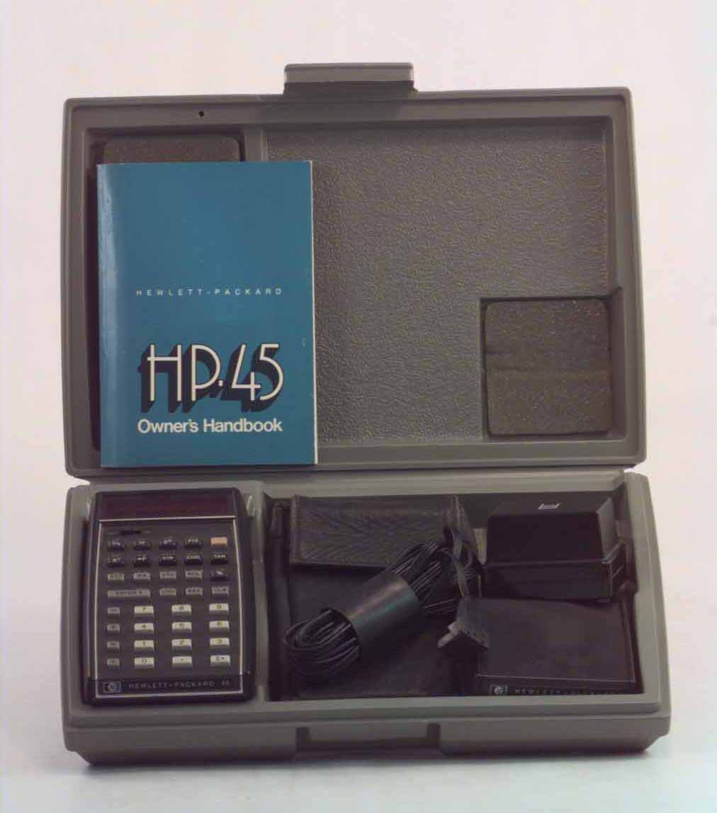 Hewlett Packard HP45 Calculator Physics Museum The University of