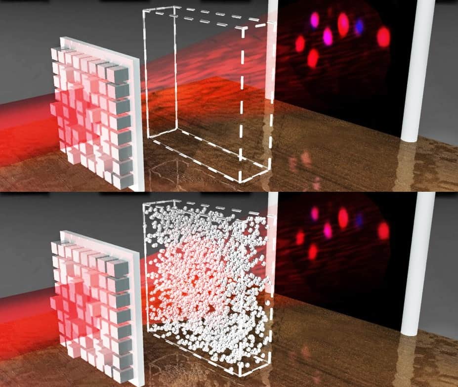 Indestructible light waves travel through opaque material as if it isn