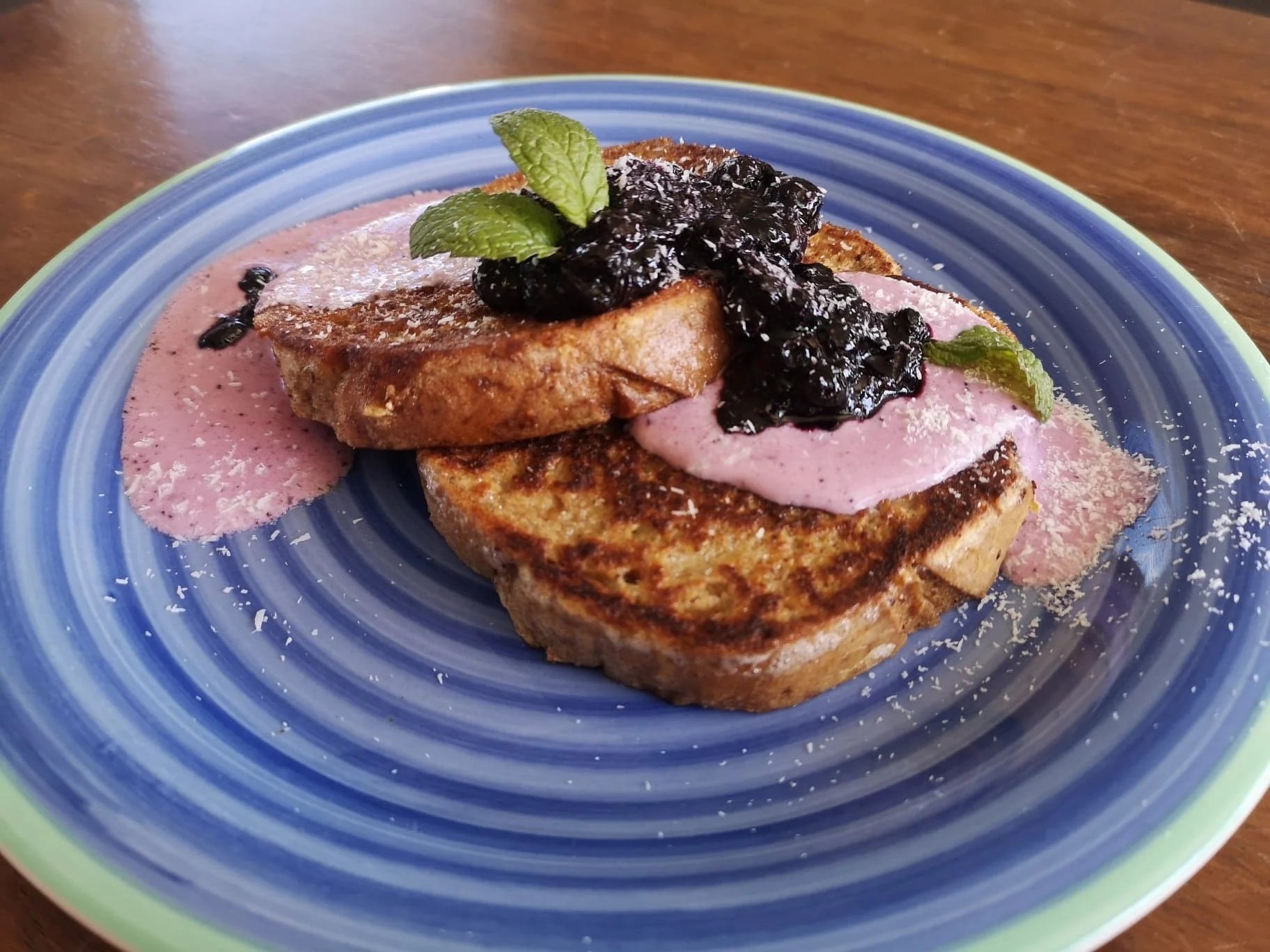 Blueberry Compote French Toast Rural Physio at Your Doorstep