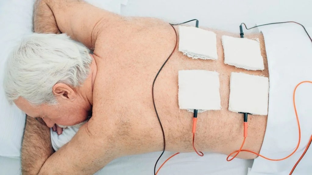 IFT physiotherapy Electrode placement, indication, contraindication