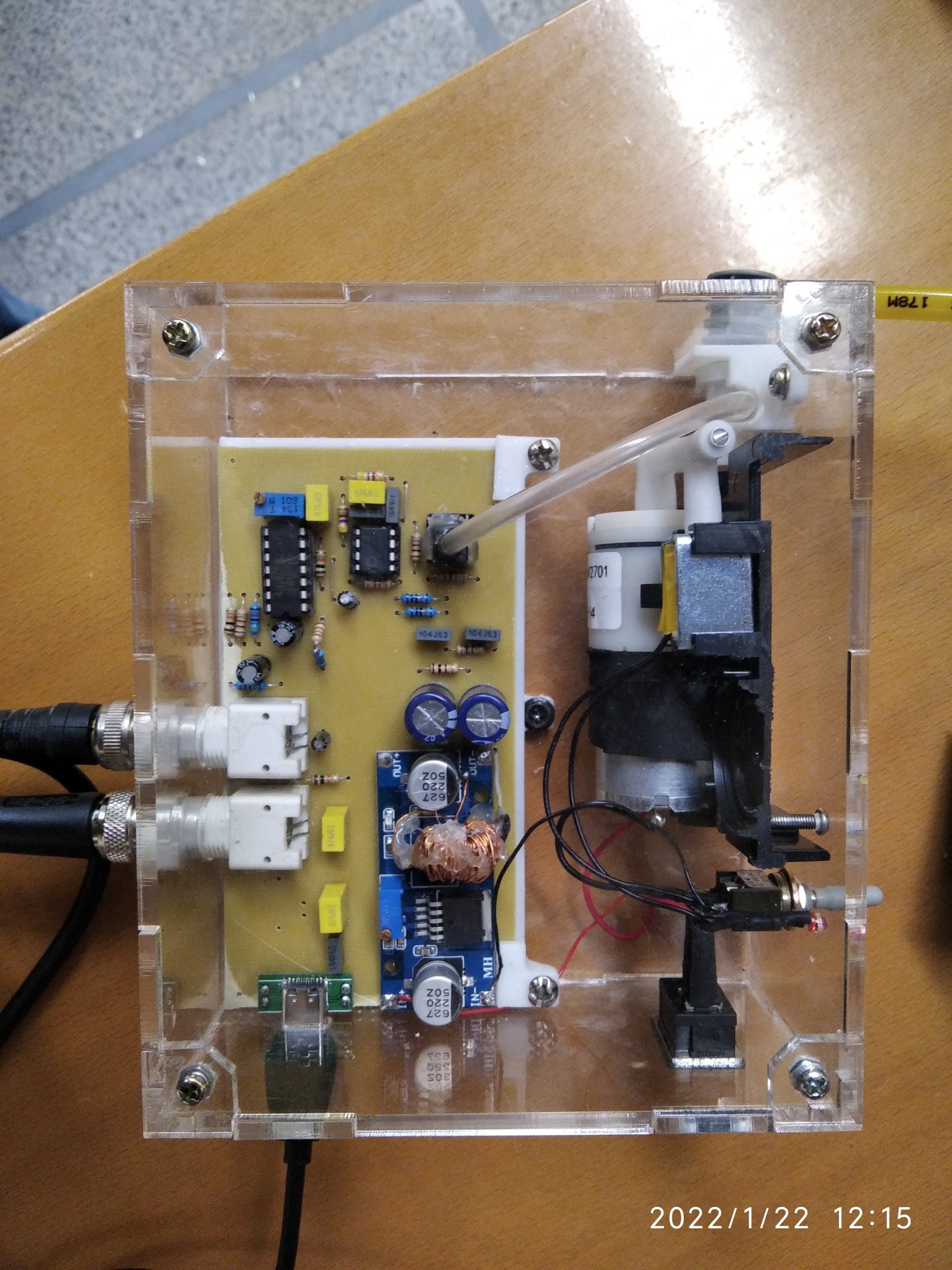 Arterial oscillations in blood pressure measurement PhysLab