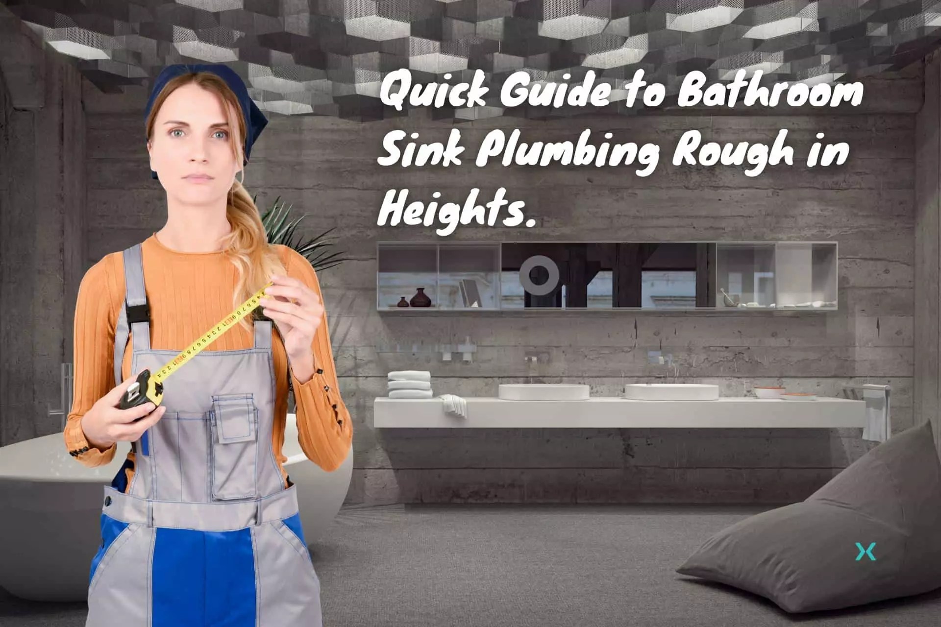 Quick Guide to Bathroom Sink Plumbing Rough in Heights. Phyxter Home