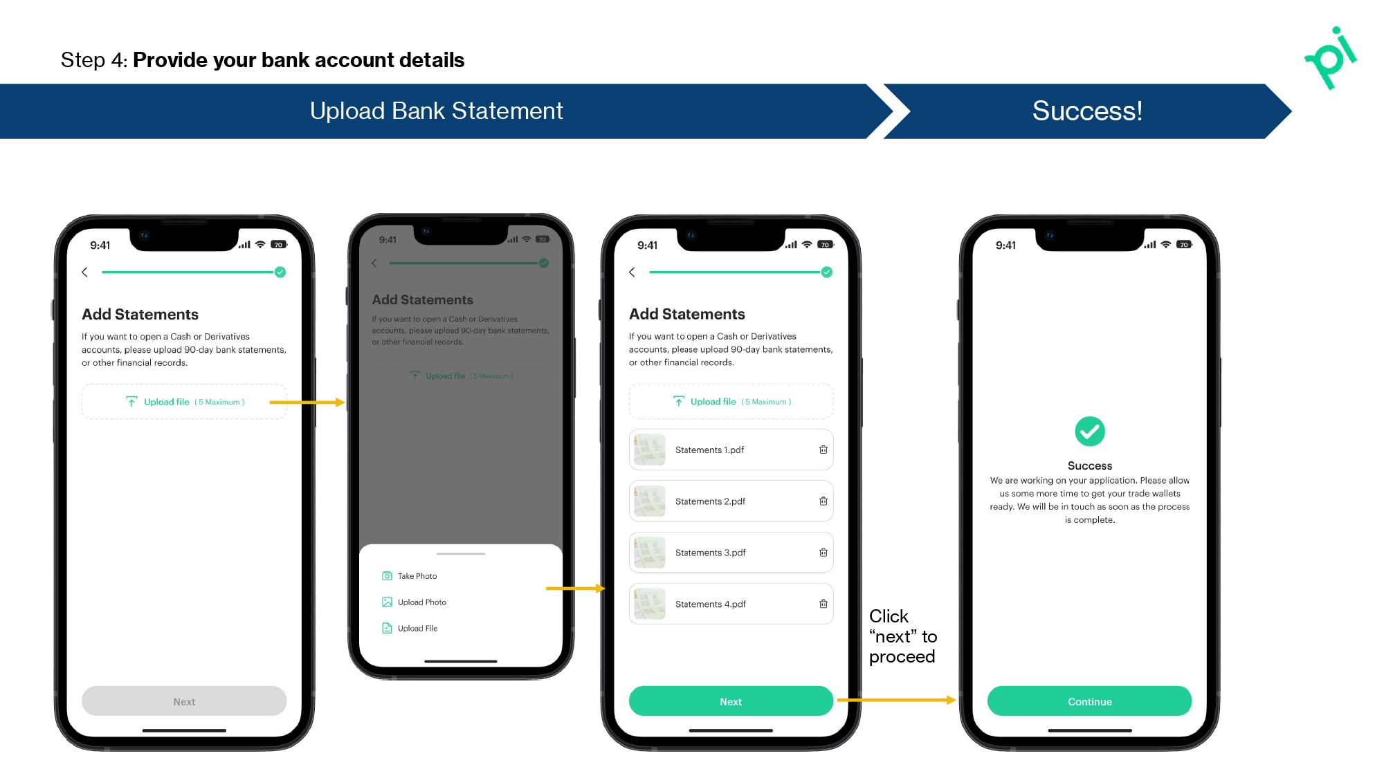 How to open more account types (Uplift) on Pi App? [Internal Use] Pi Knowledge Base