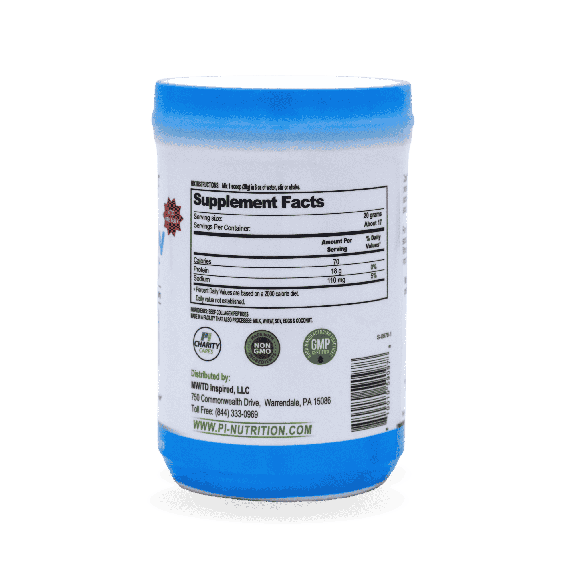 Collagen Powder Performance Inspired Nutrition