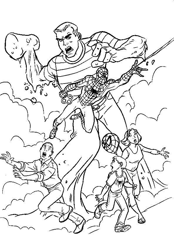 Disegni da colorare di spiderman. 76 Disegni di Spider-Man da Colorare | PianetaBambini.it