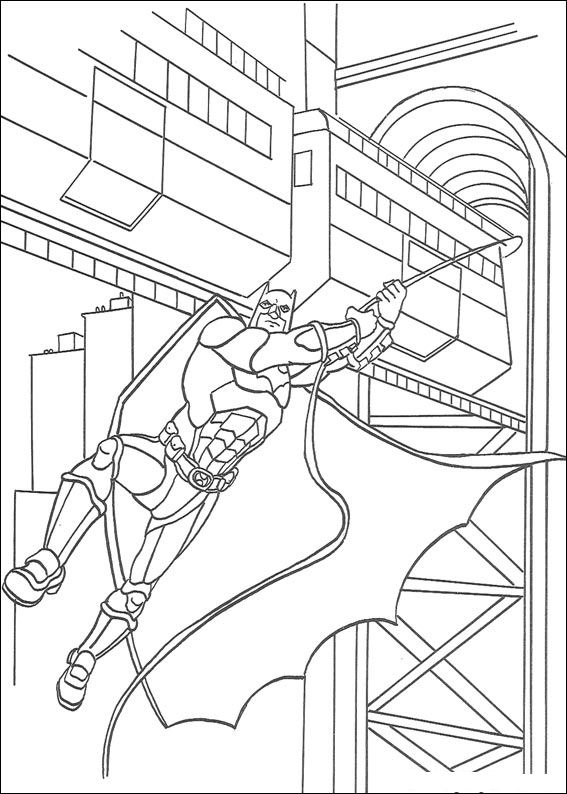42 Disegni di Batman da Colorare