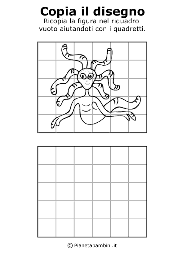 Disegni Facili da Copiare a Matita per Bambini