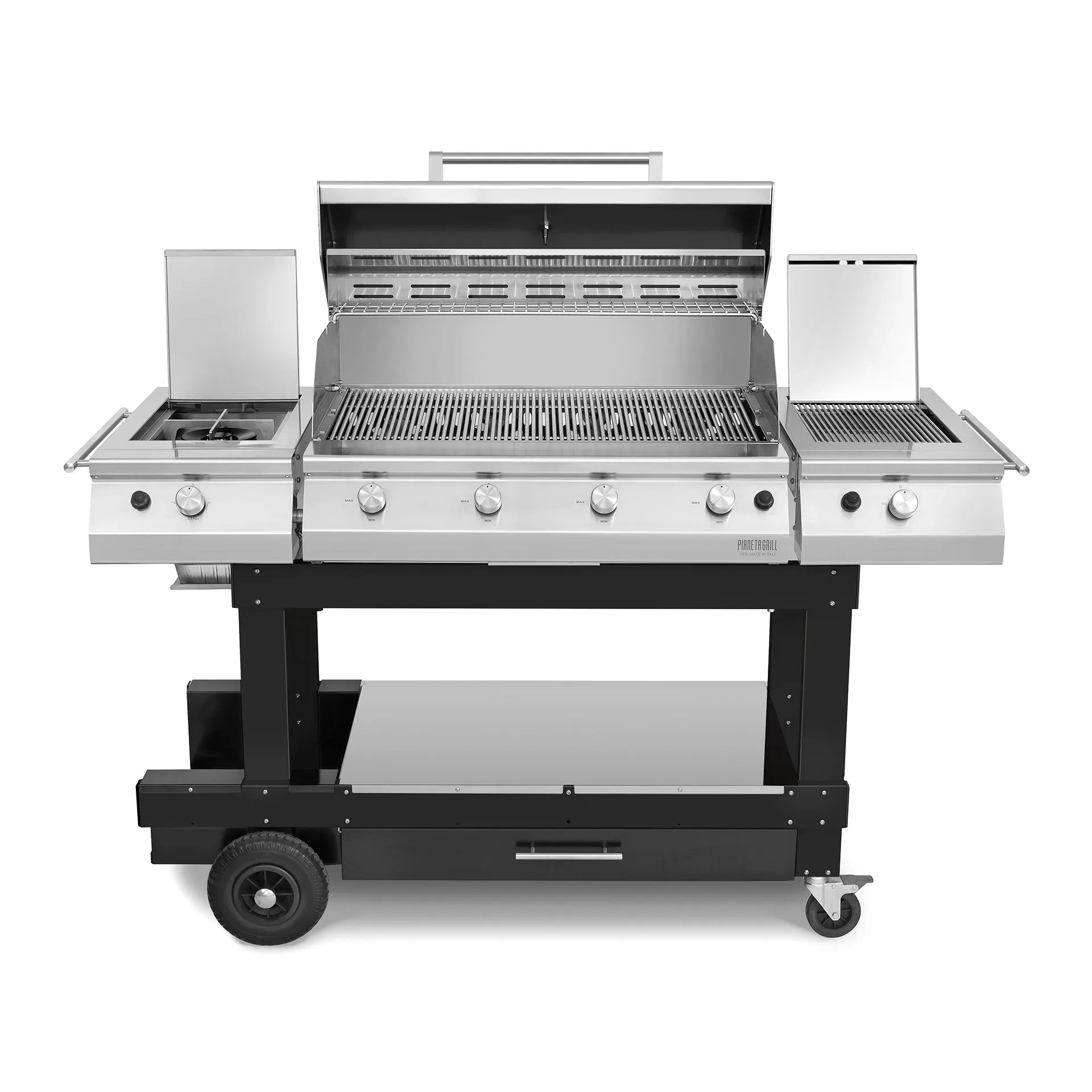 Wheeled BBQ - Master Grill - Pianeta Grill