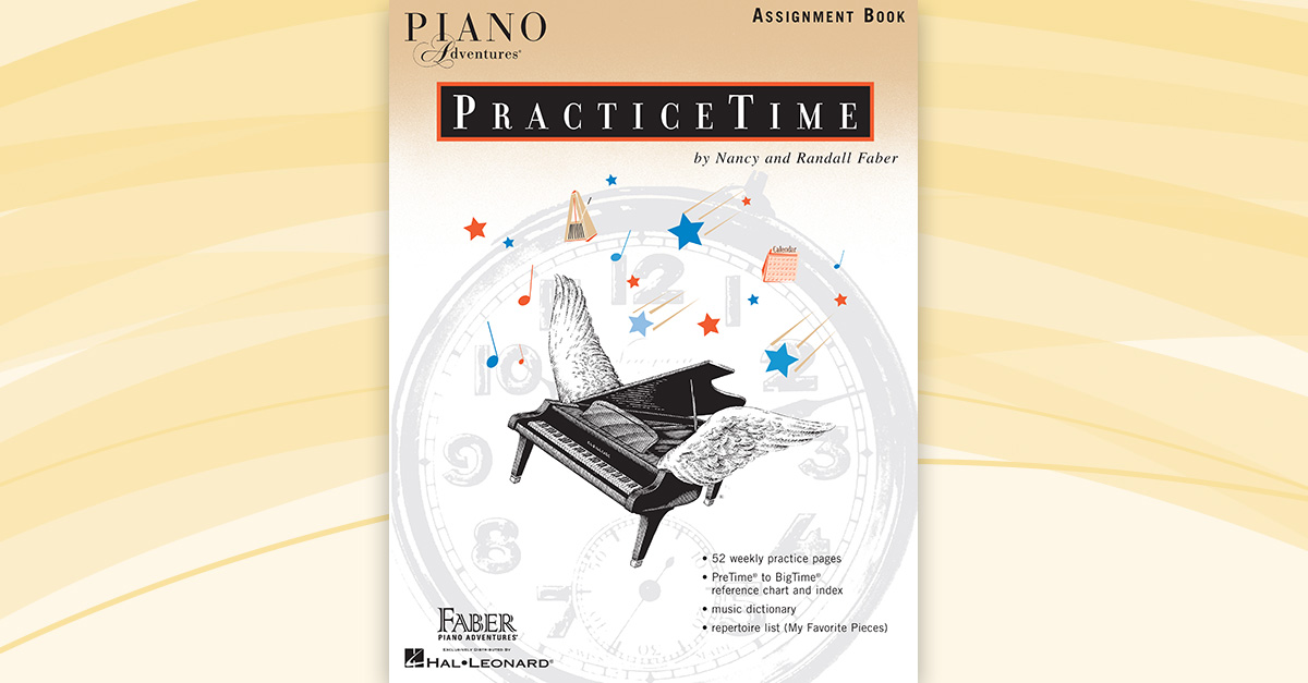 Piano Adventures PracticeTime Assignment Book Faber Piano Adventures