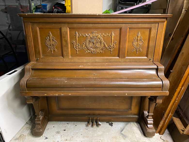 1895 Kimball Victorian Piano Piano for sale