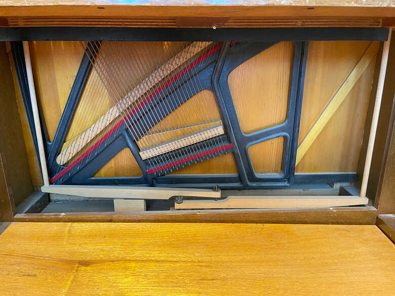 Rare Vintage TOM THUMB Miniature Upright Piano 64 Key Piano for sale